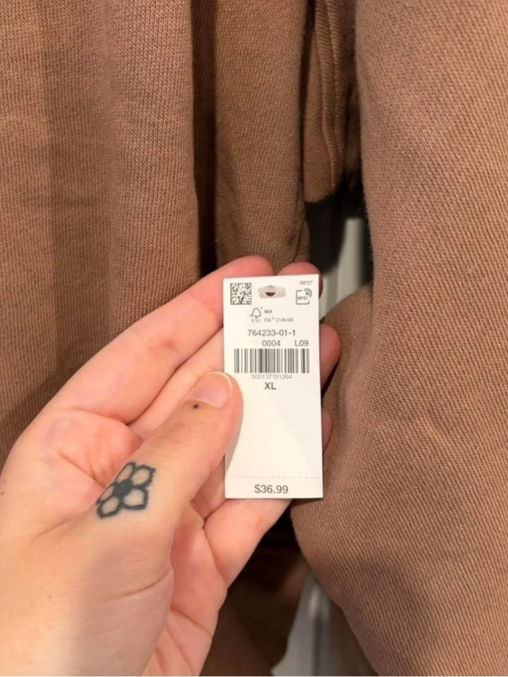 Old Navy So Comfy Brown Pullover Sweatshirt